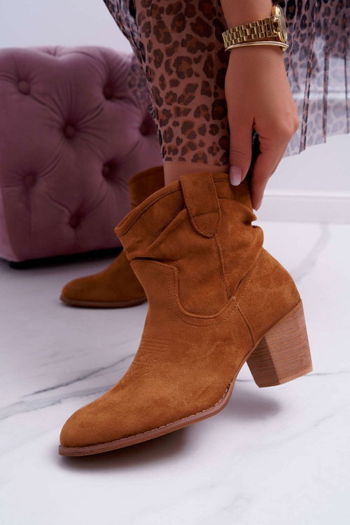 Cizme de stiletto pentru femei Cowboy Camel Maverick