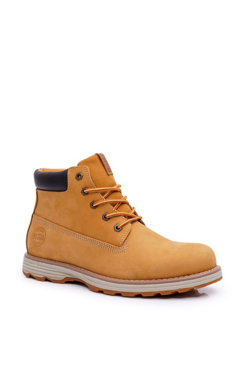 Vyriškos gaudyklės, odinis Big Star Camel EE174227